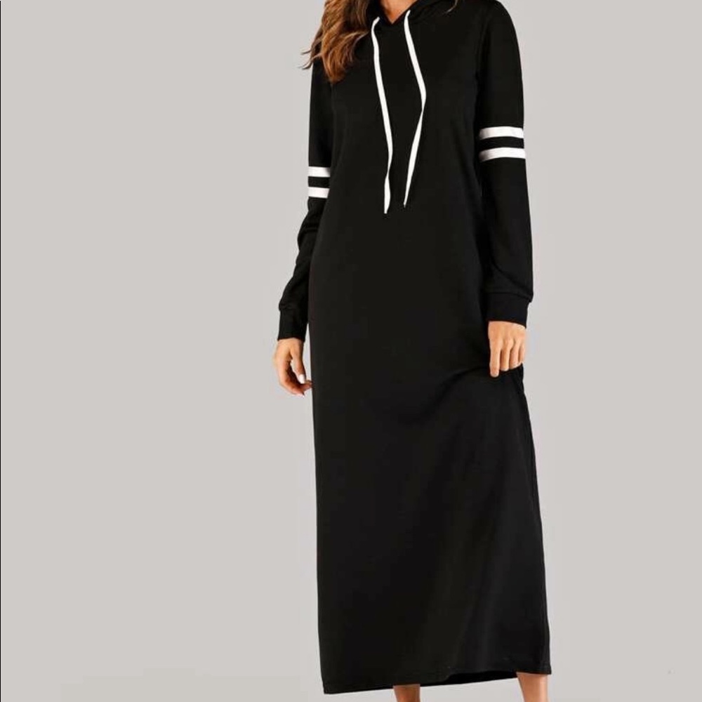 Hoodie maxi dress
